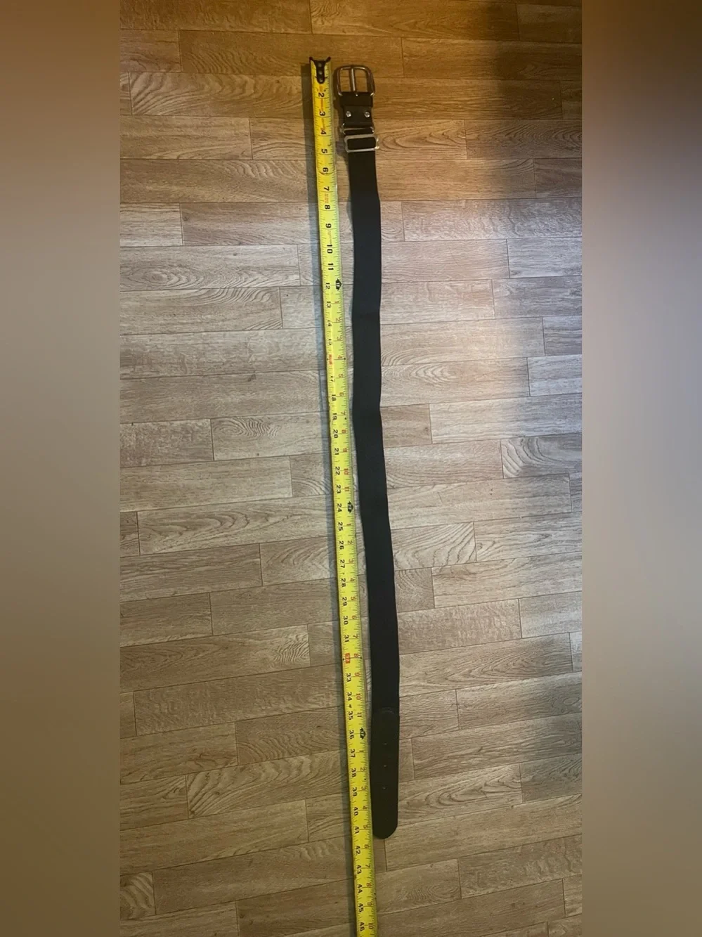 Baseball belt /black /adjustable- 41” long Boombah brand